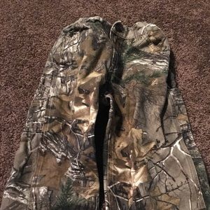 Youth camo hunting pants